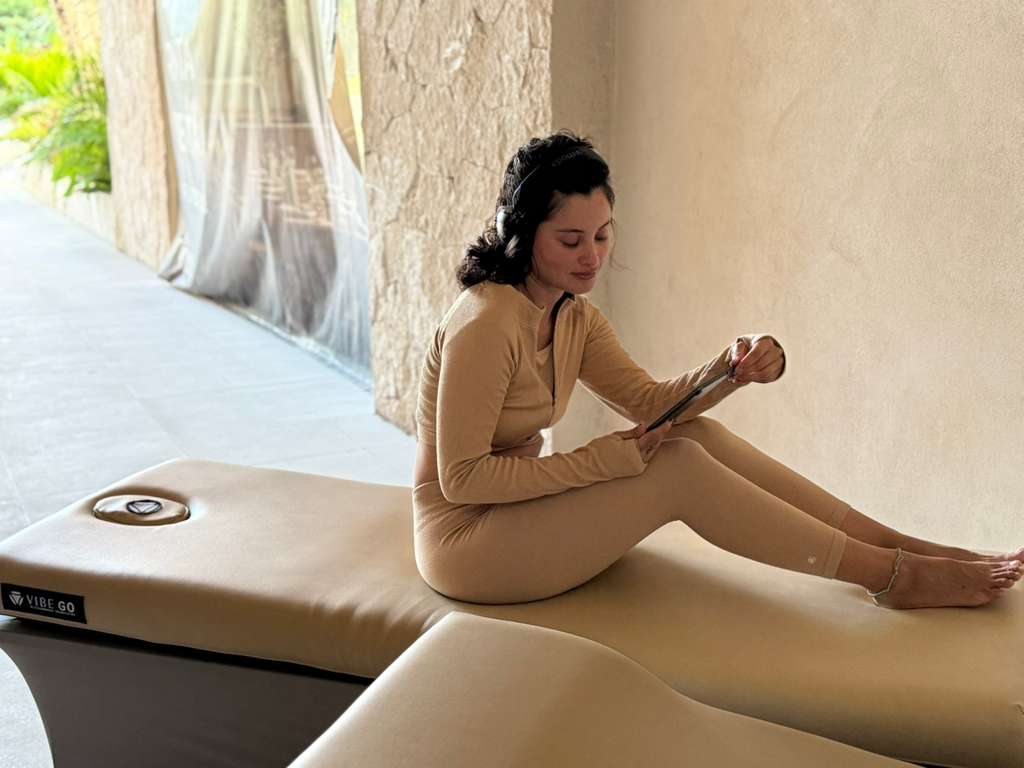VIBE Go - The Portable Vibration + Sound Therapy Bed