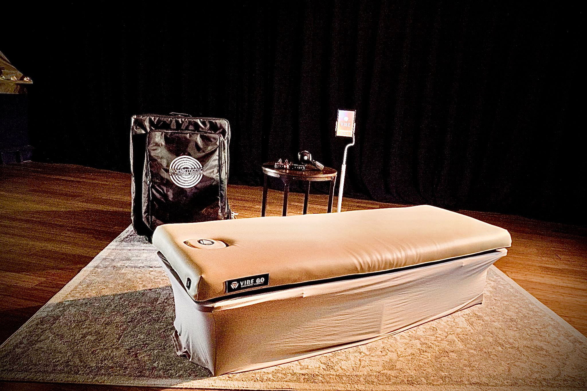 VIBE Go - The Portable Vibration + Sound Therapy Bed