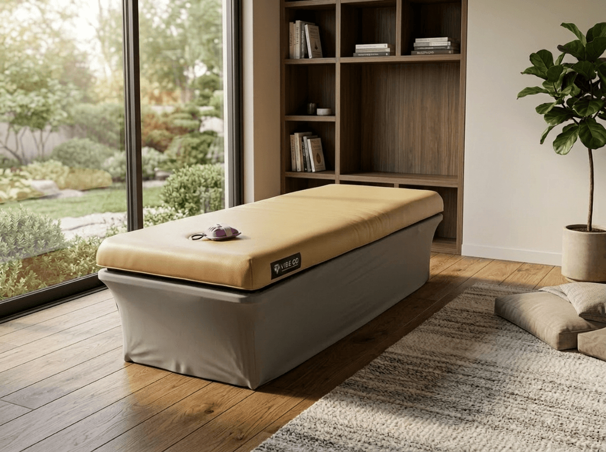 VIBE Go - The Portable Vibration + Sound Therapy Bed