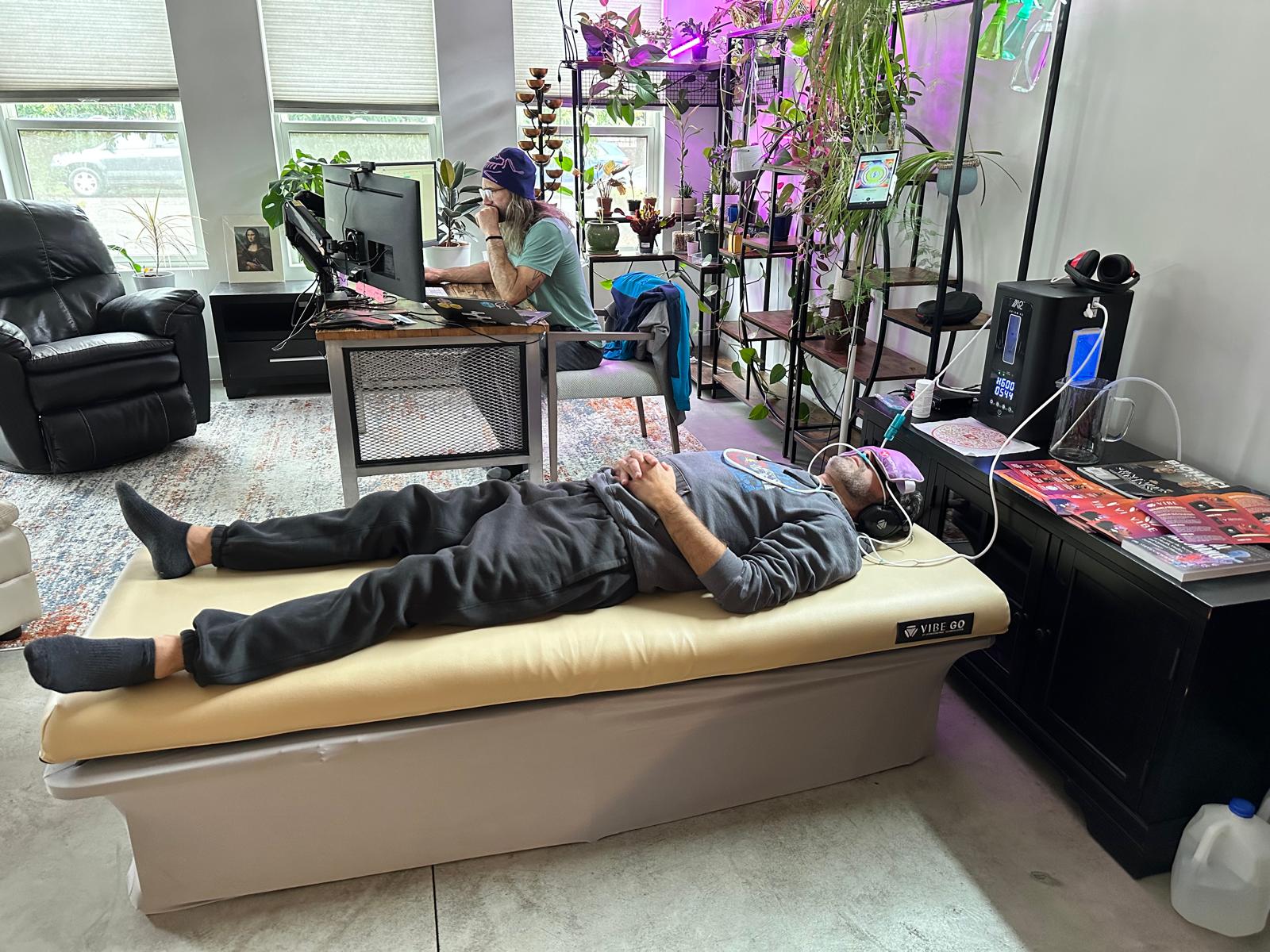 VIBE Go - The Portable Vibration + Sound Therapy Bed